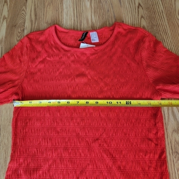 NWT H&M Smocked Dress L - Picture 7 of 9